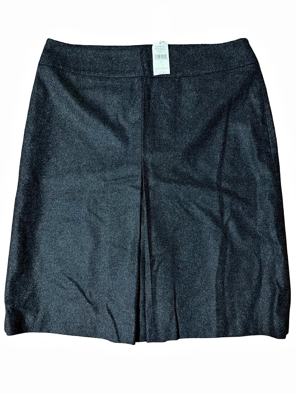 Banana Republic A-Line Skirt in Charcoal-Size 14